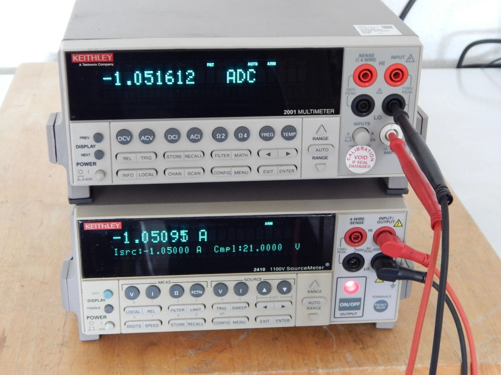 Keithley 2410 1100V SourceMeter High Voltage Keithley 2410 1100V SourceMeter High Voltage